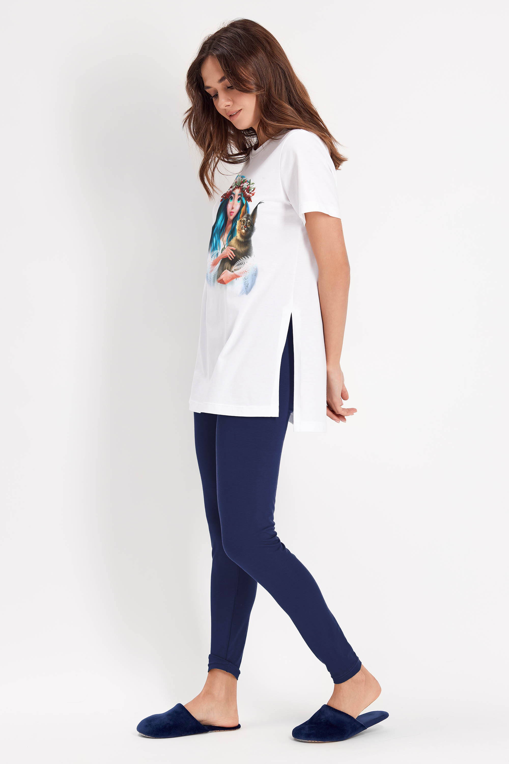 6216-7MV Комплект женский (джемпер и леггинсы)